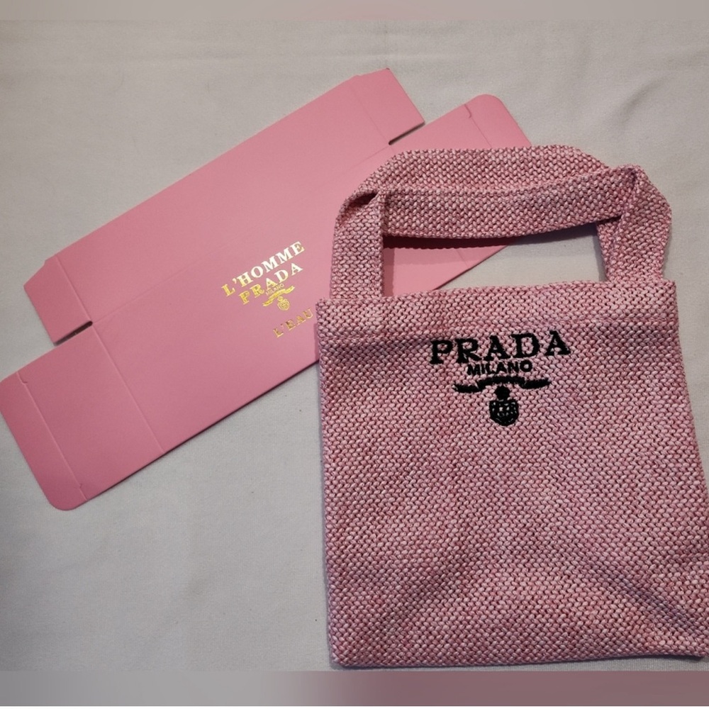 Prada Pink Tote Bag